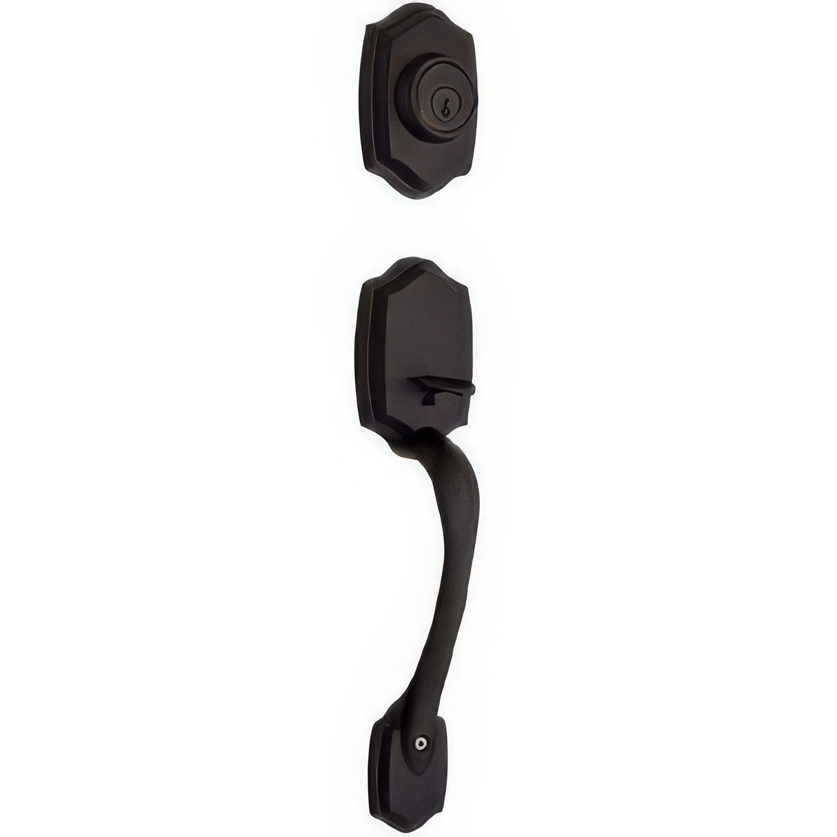 Kwikset 687BWLIP-11PS venetian bronze single cylinder handleset