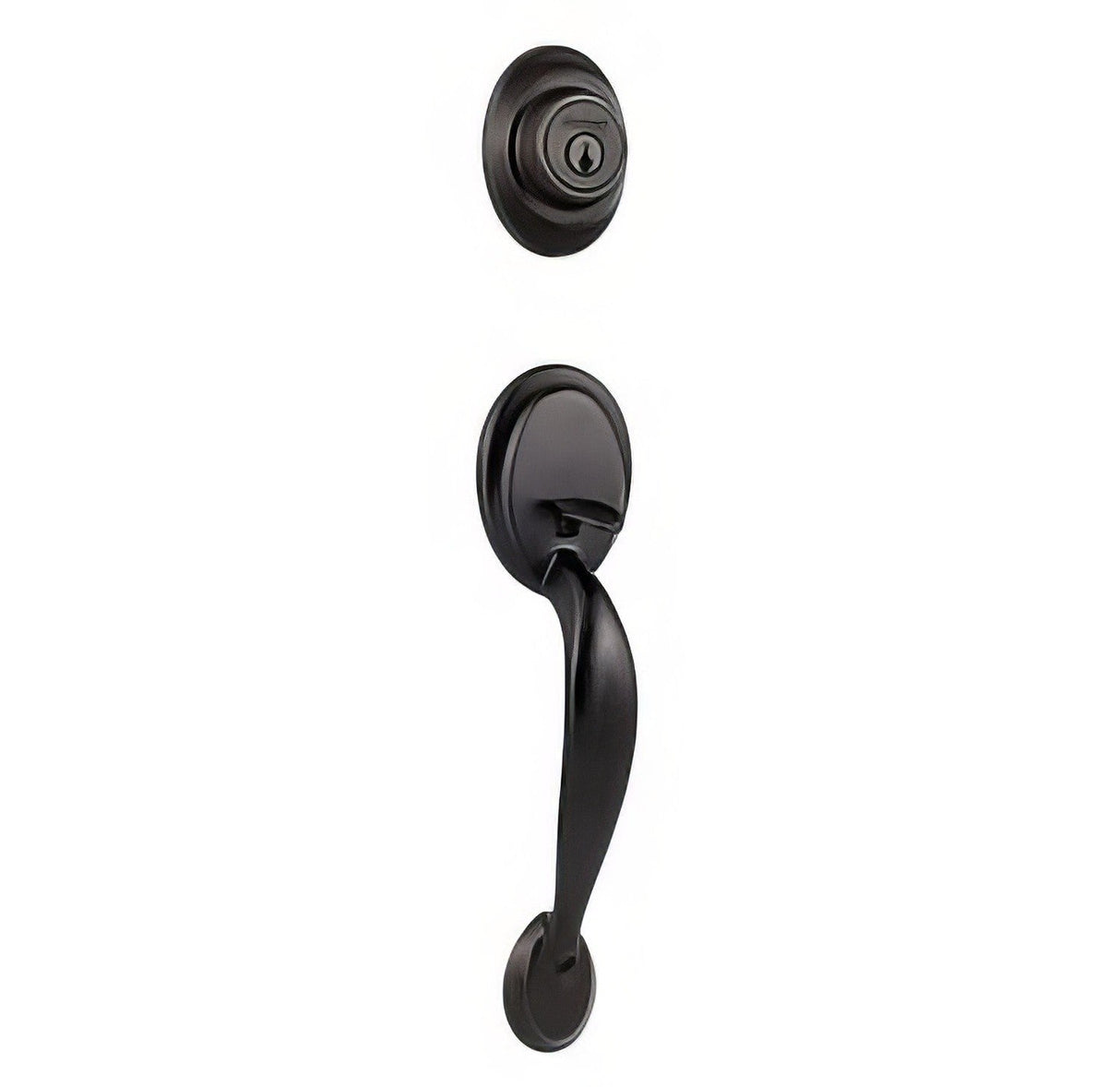 Kwikset 687DALIP-11P.DS venetian bronze single cylinder handleset