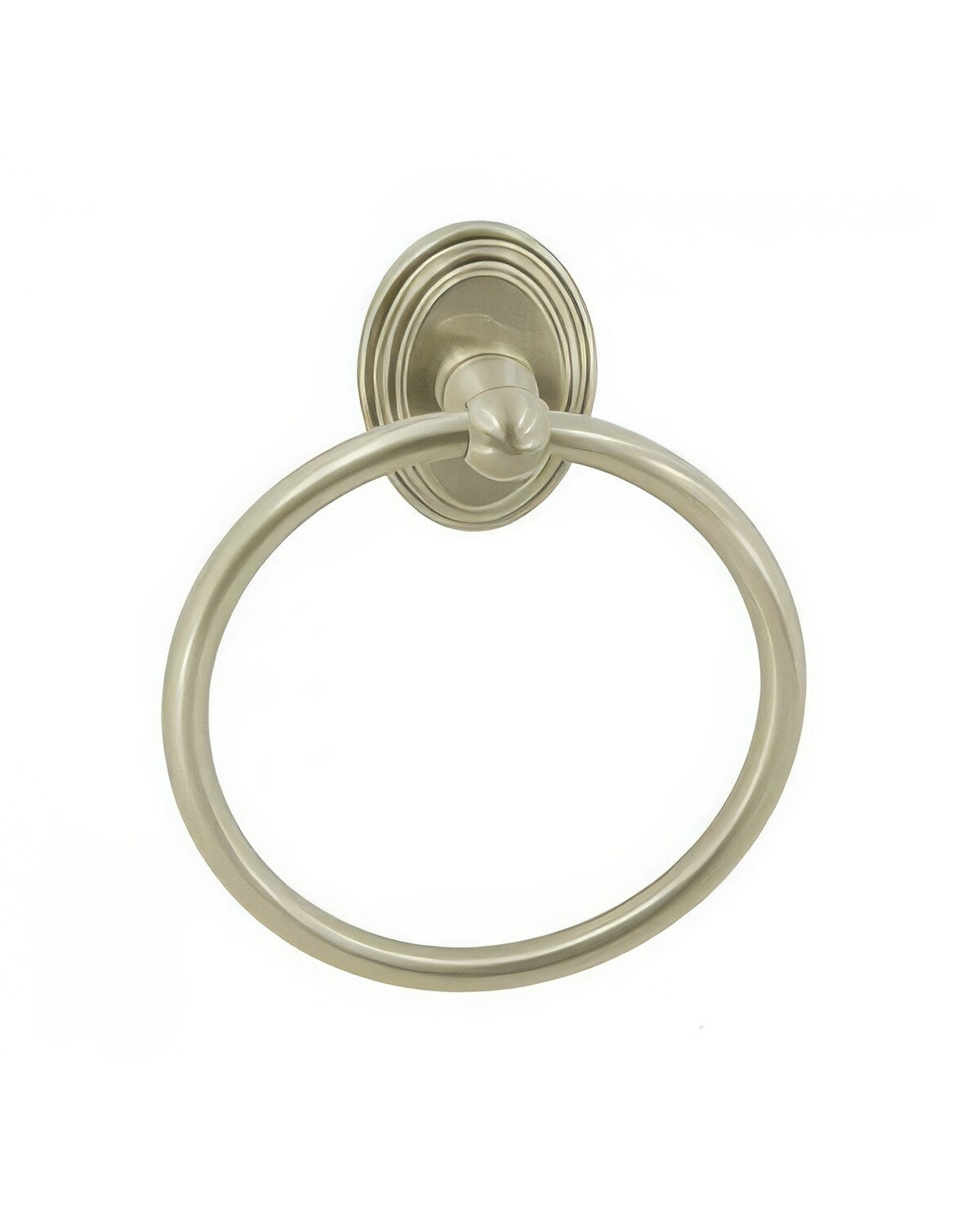 Better Home Products 6904SN Nob Hill Towel Ring Satin Nickel