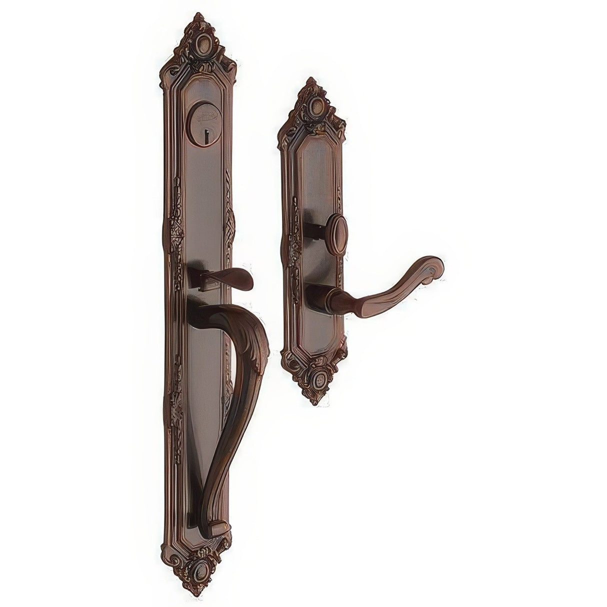 Baldwin 6950112LDBL venetian bronze handleset trim pack