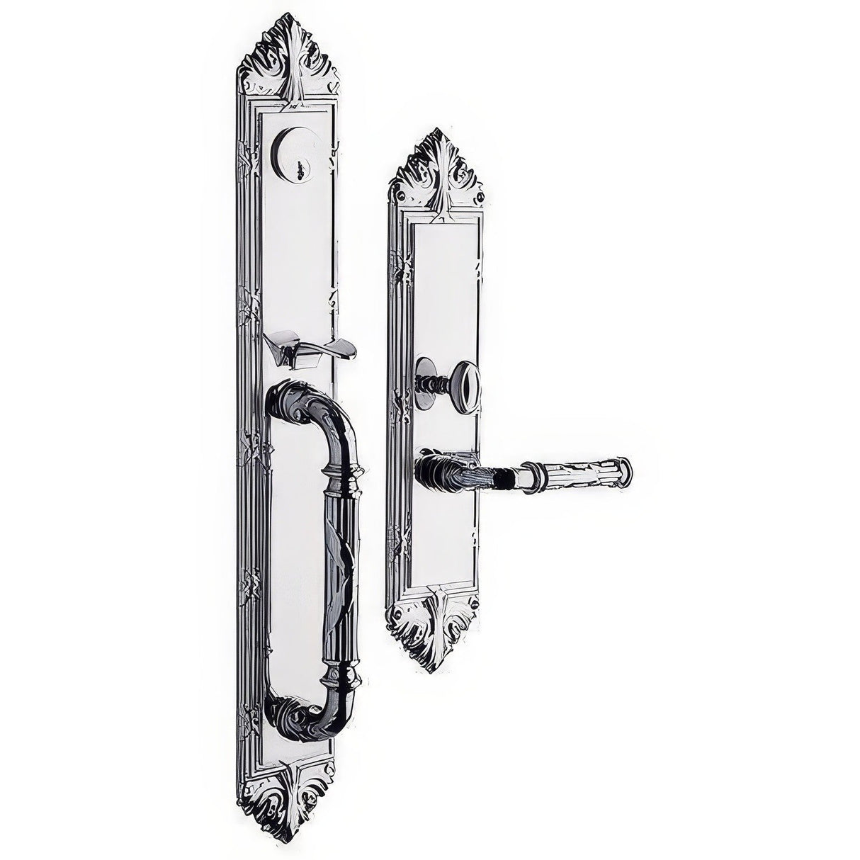 Baldwin 6952260LFD polished chrome dummy set