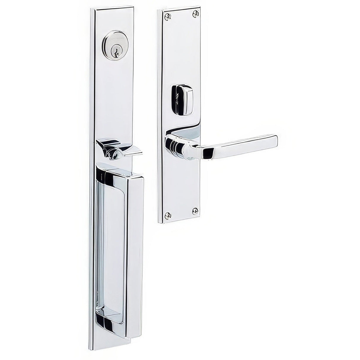 Baldwin 6976260LFD polished chrome dummy handleset