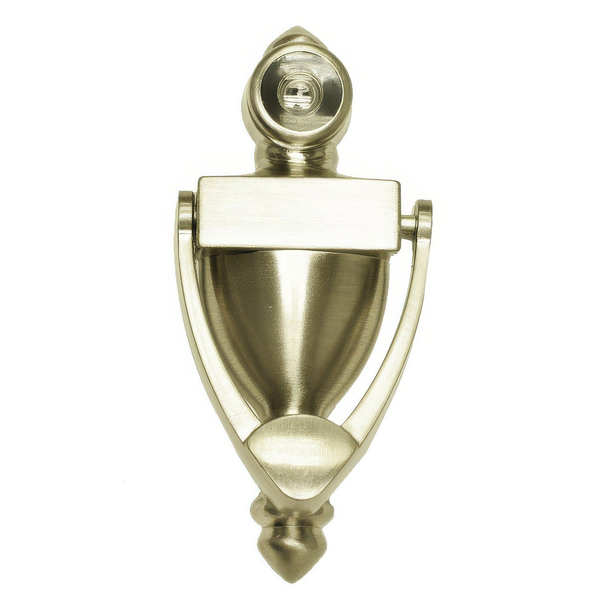 Better Home Products 698DC satin nickel door knocker viewer