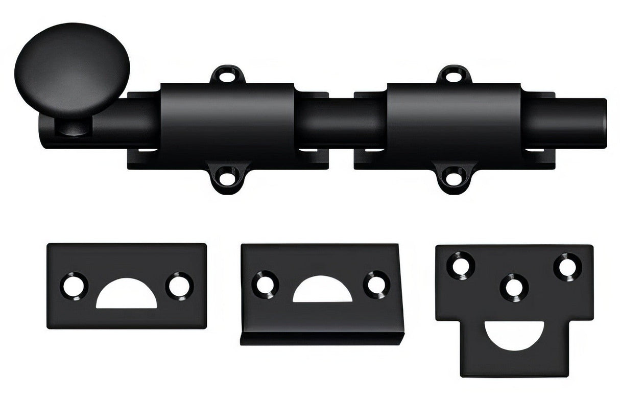 Deltana 6SB19 black surface bolt