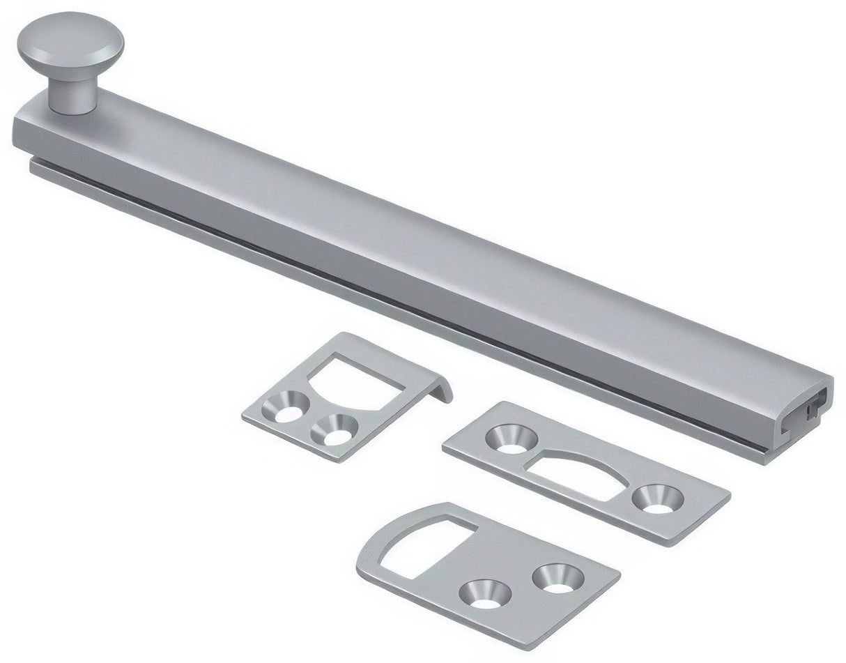 Deltana 6SBCS26D satin chrome surface bolt
