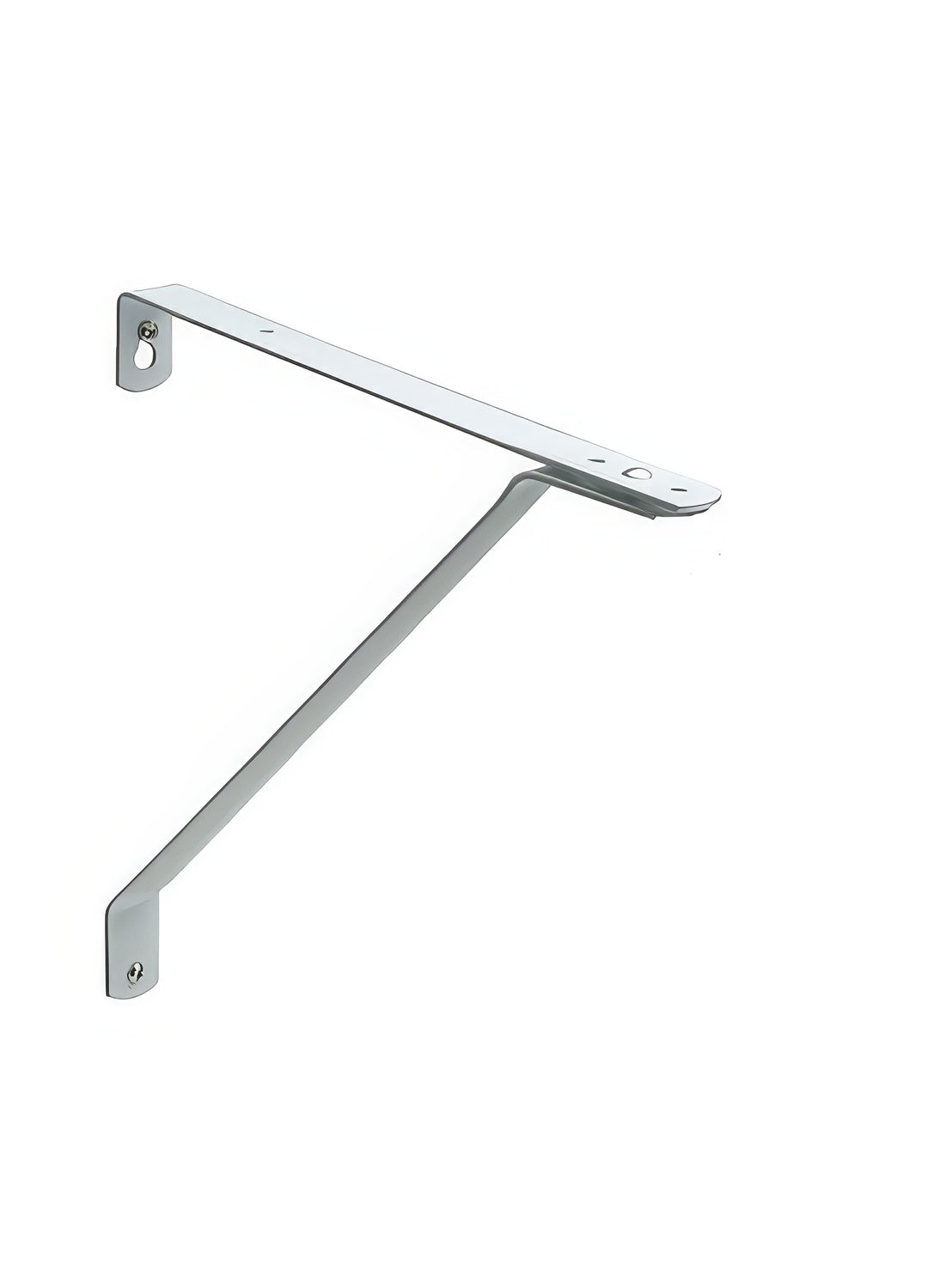 Better Home Products 706W white powder coated steel shelf support bracket
