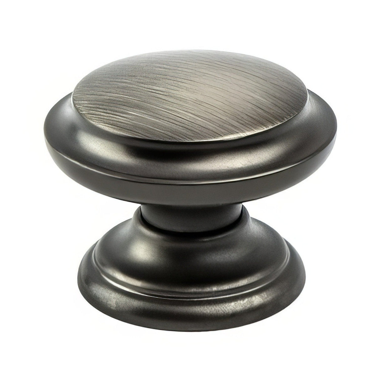 Berenson 7094-1BT-P brushed tin mushroom cabinet knob