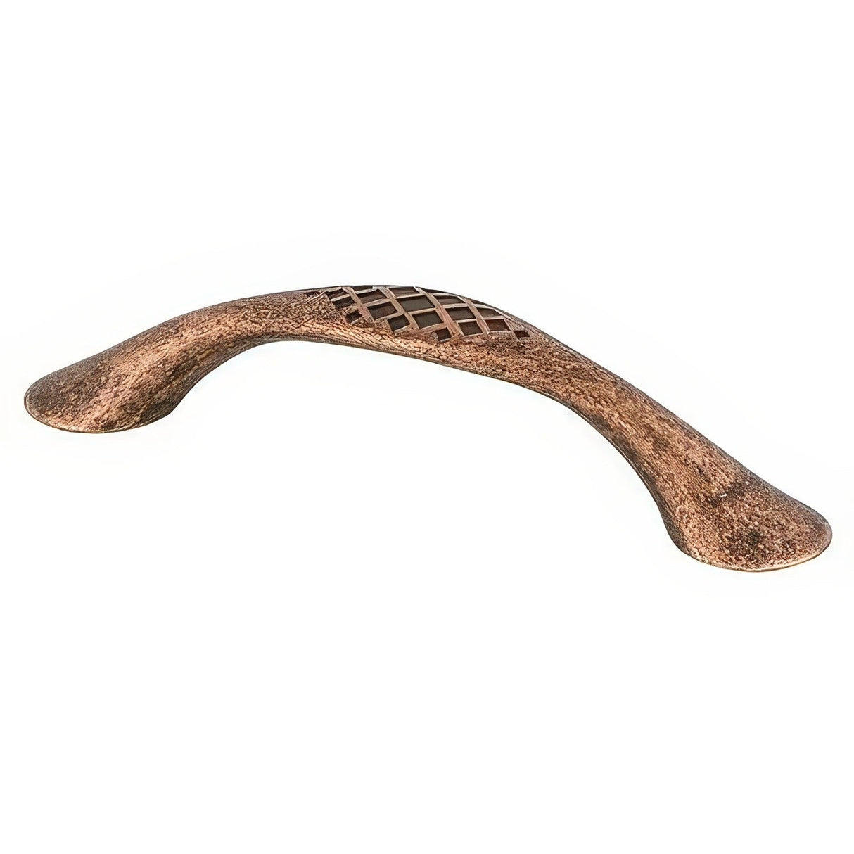 Berenson 7112-1RC-C rustic copper cabinet handle pull