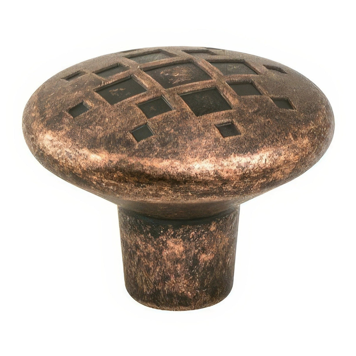 Berenson 7117-1RC-C rustic copper cabinet knob