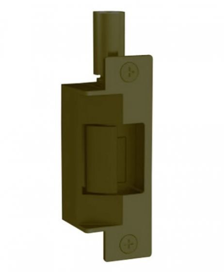 HES 712-24D-613 fail secure in polished brass, additional view