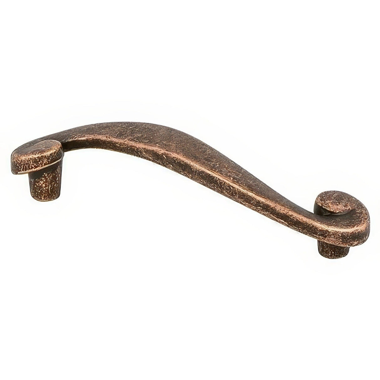 Berenson 7123-1RC-C rustic copper cabinet handle pull