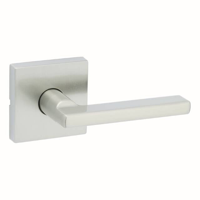 Kwikset 720HFLSQT-15 Halifax passage passage door lever in satin nickel, additional view
