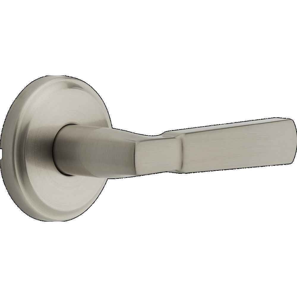 Kwikset 720PHL Perth Lever Passage Door Lock in Satin Nickel