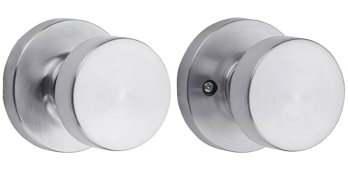 Kwikset 720PSKRDT-26D satin chrome passage door knob