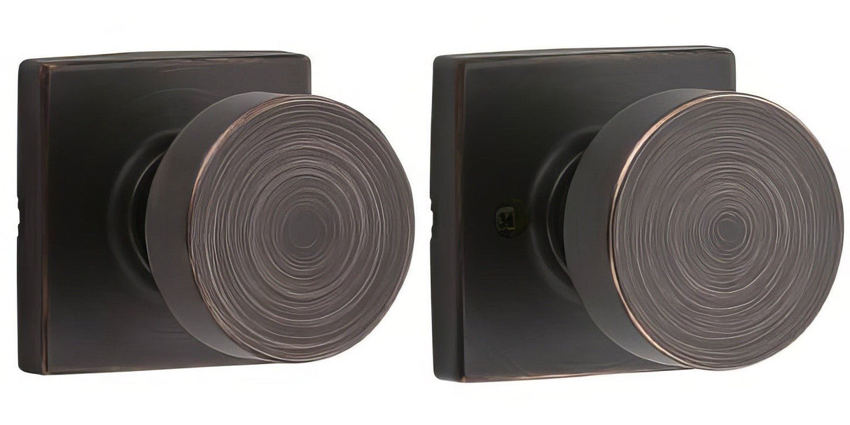 Kwikset 720PSKSQT-11P venetian bronze passage door knob