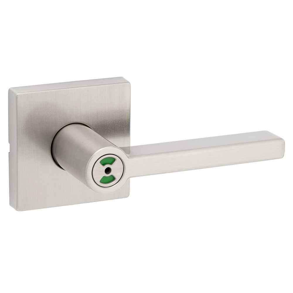 Kwikset 730HFLSQTIND Halifax Lever in Satin Nickel