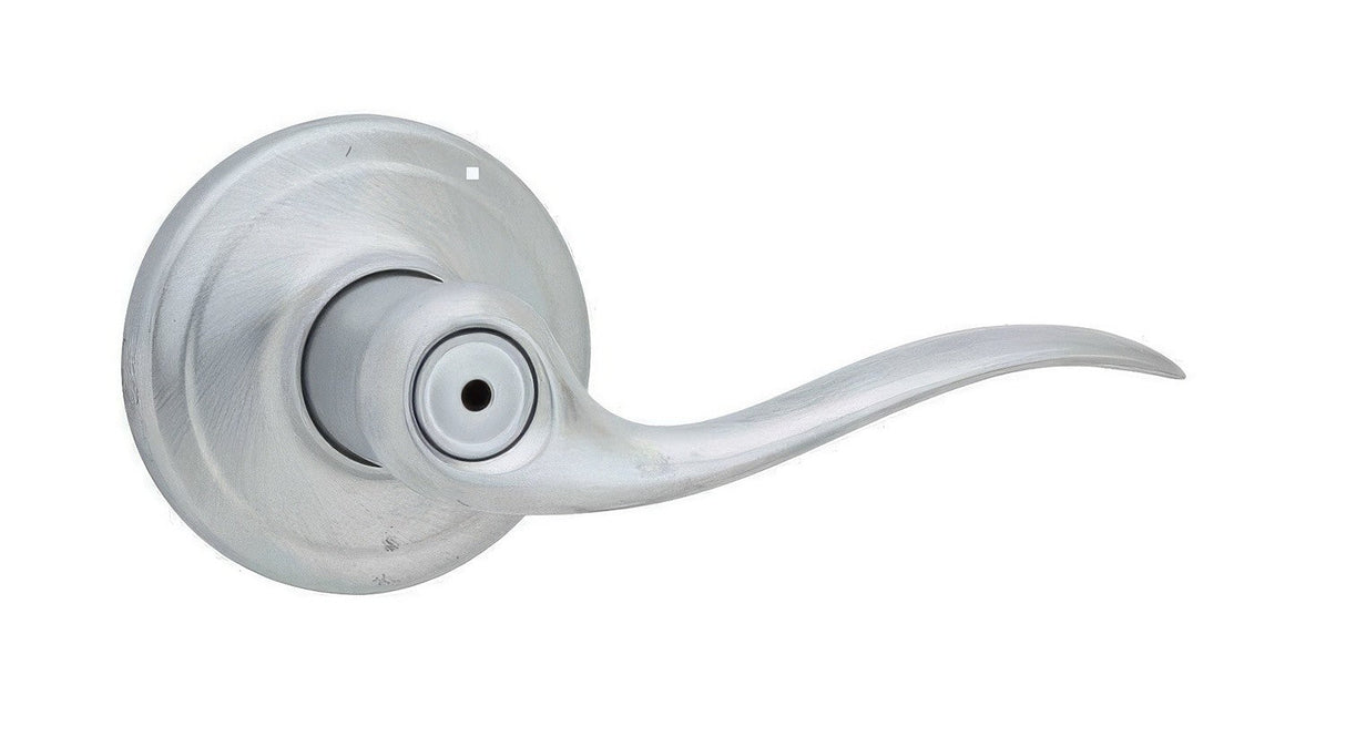 Kwikset 730TNL-26D Tustin privacy privacy door lever in satin chrome, additional view