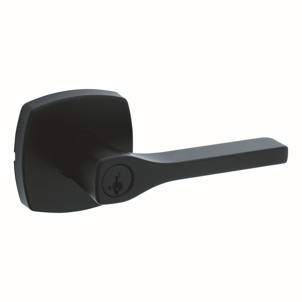 Kwikset 740TPLMDT Tripoli Lever in Matte Black