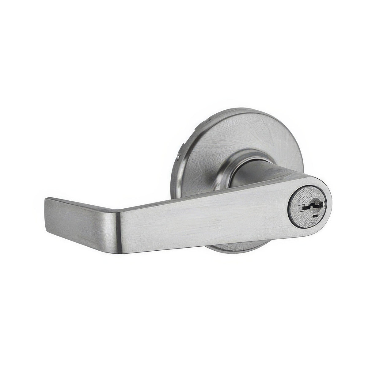 Kwikset 756KNL Kingston Lever Light Commercial Keyed Entry Door Lock SmartKey in Bright Brass