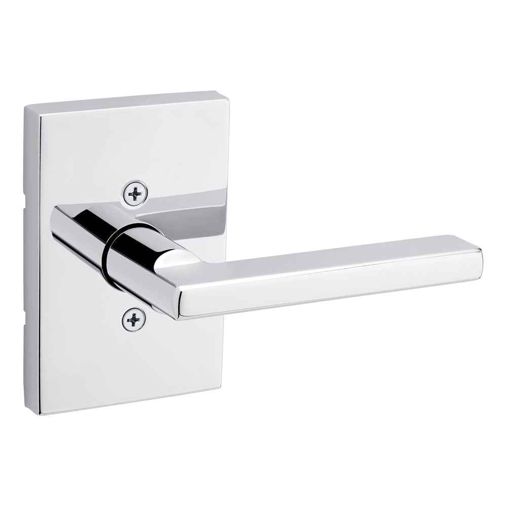 Kwikset Halifax Half Dummy Door Lever in Bright Chrome