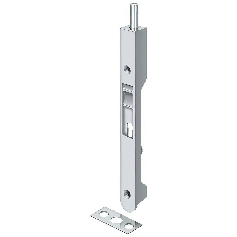 Deltana 7FBR26 polished chrome flush bolt