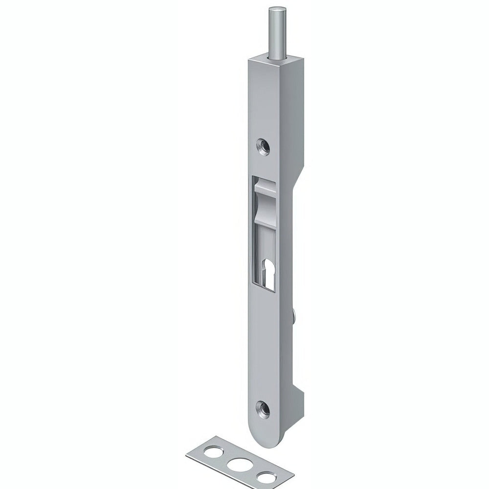 Deltana 7FBR26D satin chrome flush bolt