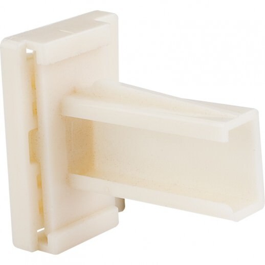 Hardware Resources 8001R white adjustable socket for slides