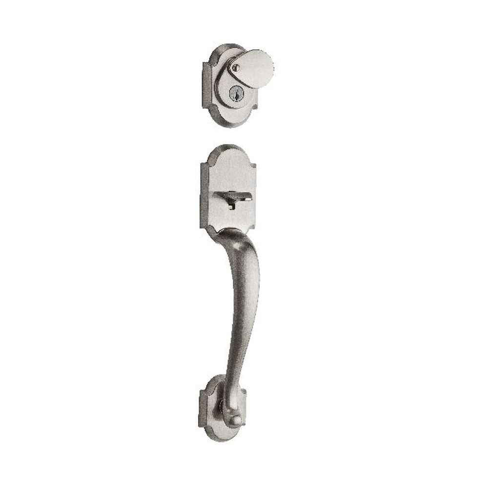 Kwikset 800AUHLIP-1 Austin Single Cylinder Exterior Handleset SmartKey in Satin Nickel