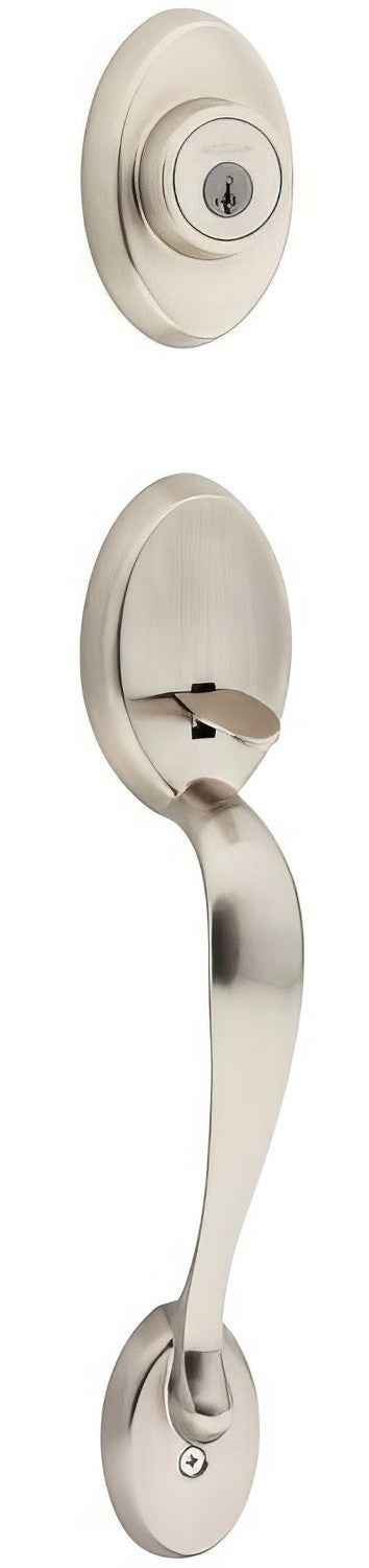 Kwikset 800CELIP-26S.STRKP polished chrome single cylinder handleset