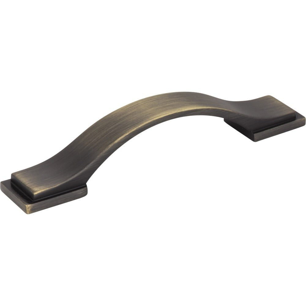 Jeffrey Alexander 80152-96ABSB Mirada cabinet drawer pull, additional view