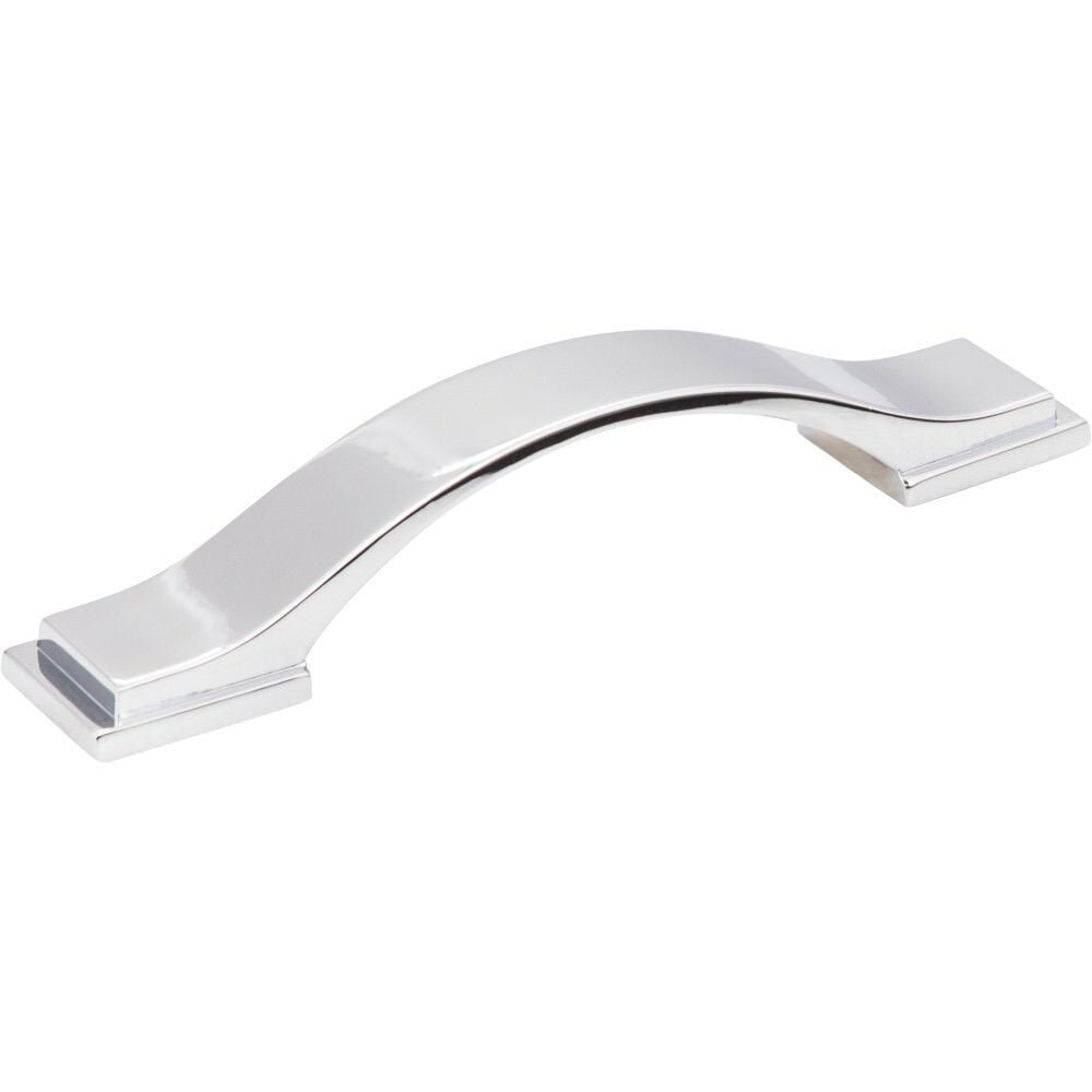 Jeffrey Alexander 80152-96PC polished chrome cabinet drawer pull