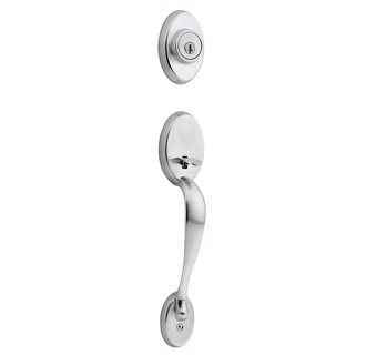 Kwikset 801CELIP-501 rustic bronze double cylinder handleset