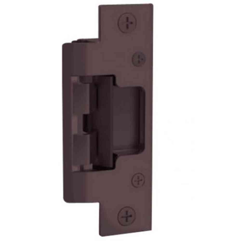 HES 801E-613 oil rubbed dark bronze electric strike faceplate