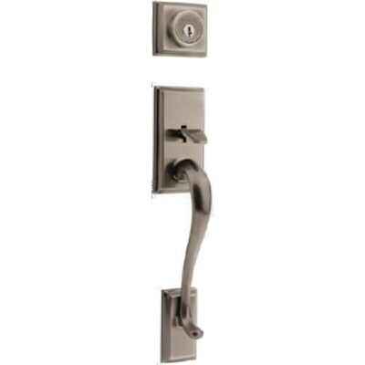 Kwikset 801HELIP-11P venetian bronze double cylinder handleset