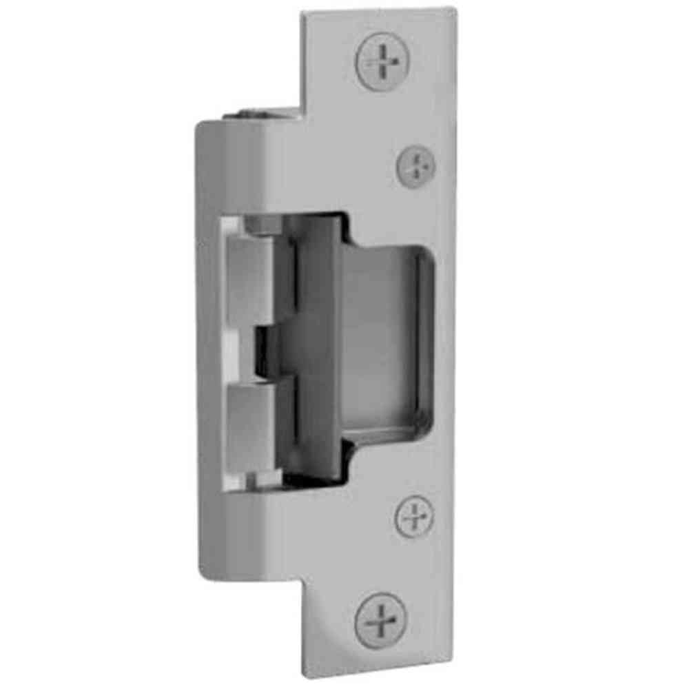 HES 802-630 satin stainless steel electric strike faceplate