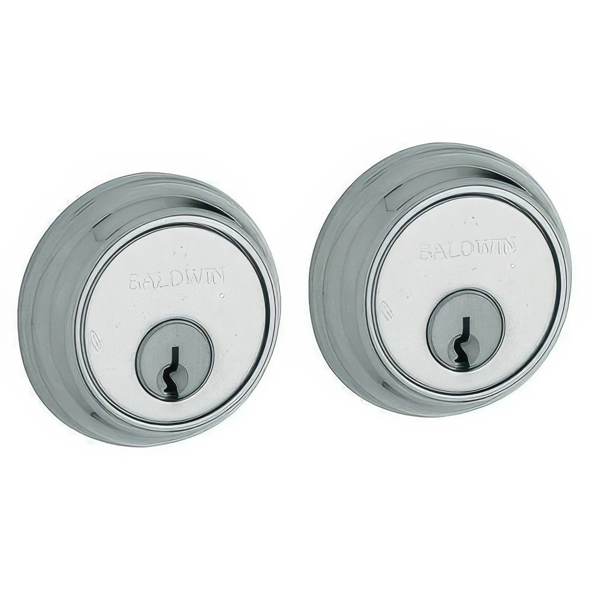 Baldwin 8021260 polished chrome double cylinder deadbolt