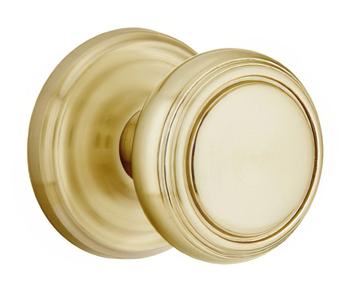 Emtek 8050NWUS4 satin brass dummy door knob