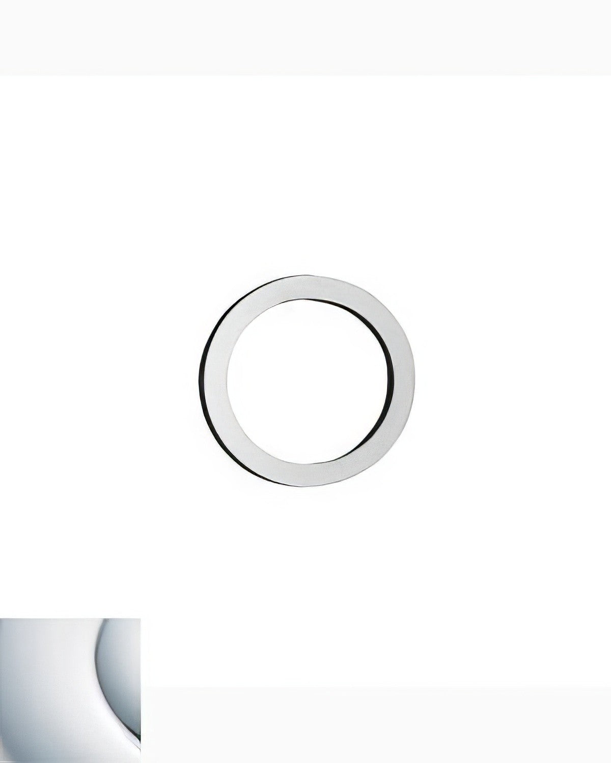Baldwin 8097260 polished chrome lock cylinder collar