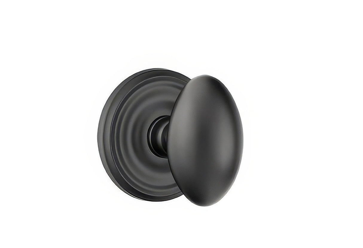 Emtek 8100EUS19 flat black passage