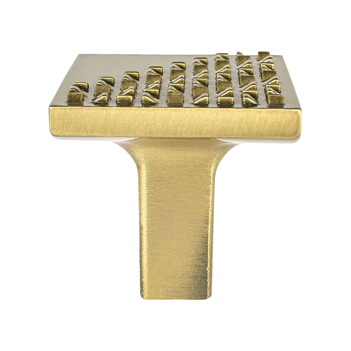 Berenson 8102-1MDB-P modern brushed gold cabinet knob