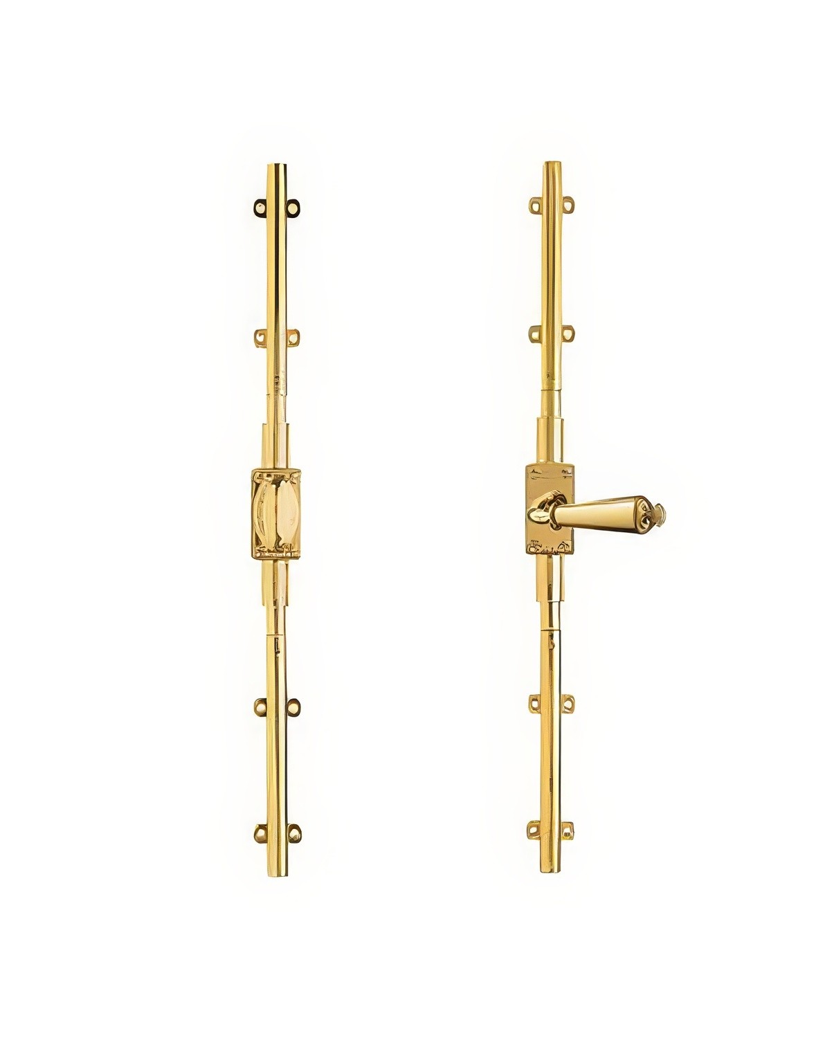 Baldwin 8105003R7LK lifetime polished brass cremone bolt