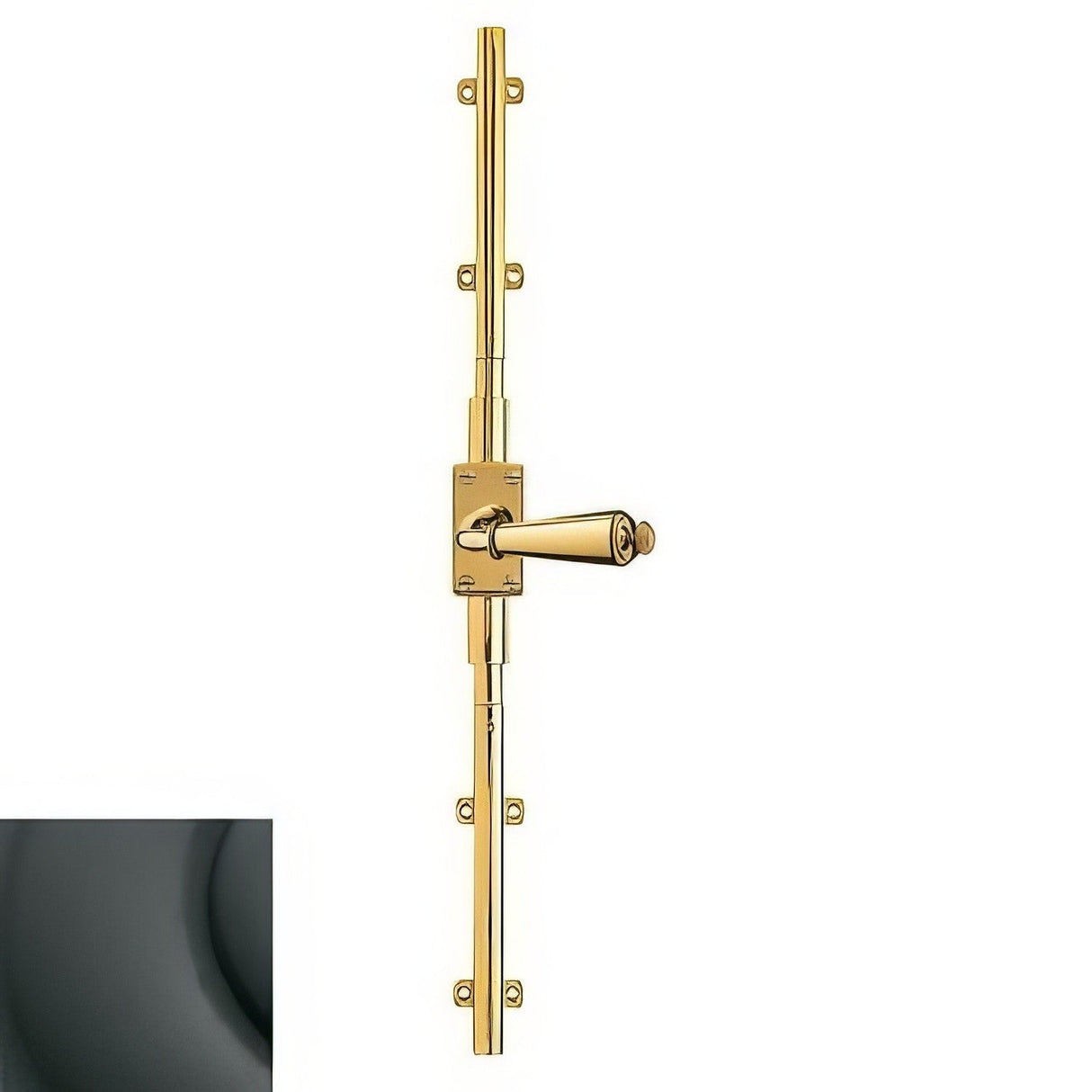 Baldwin 8105102R7LK oil rubbed bronze cremone bolt