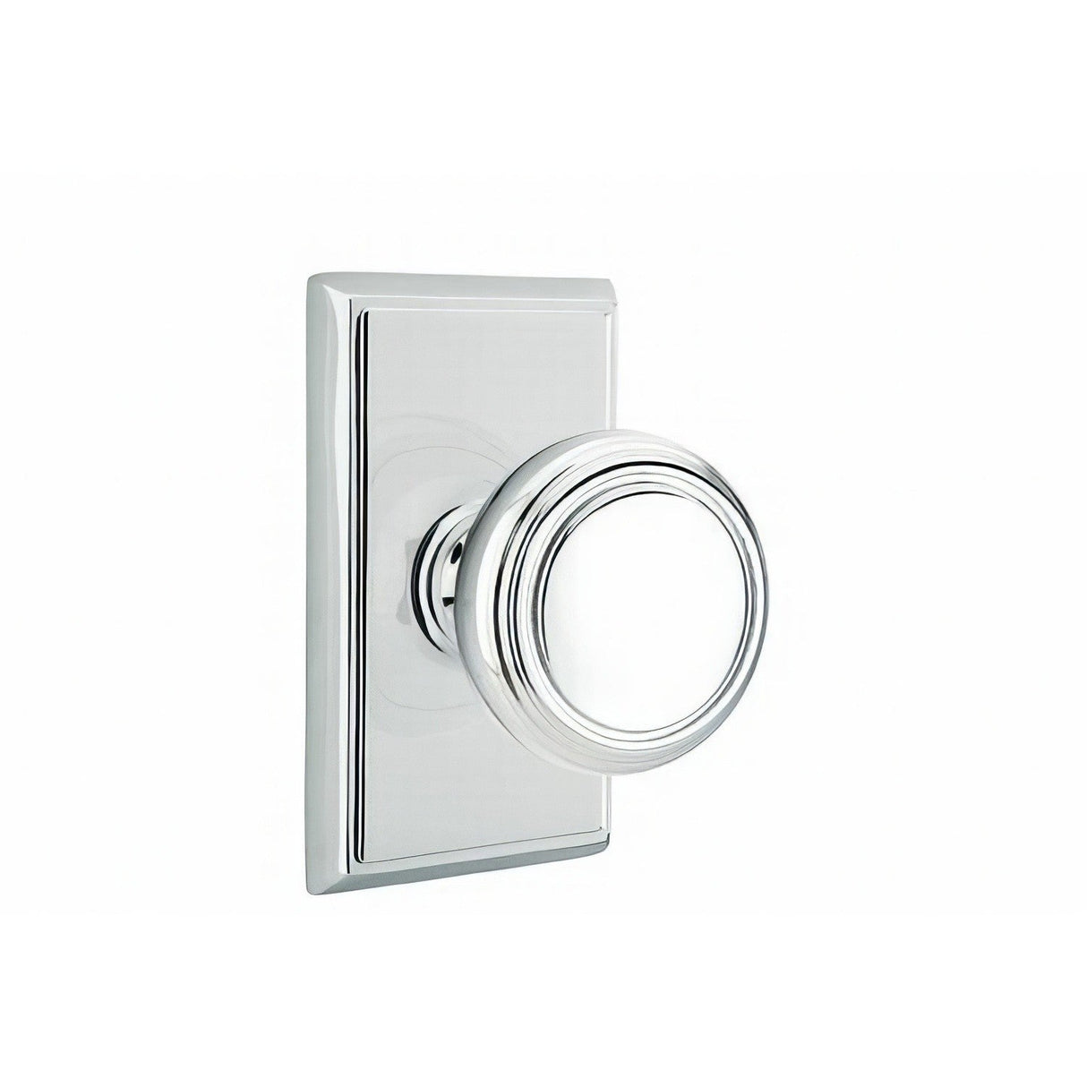 Emtek 8121NWUS26 polished chrome passage door knob