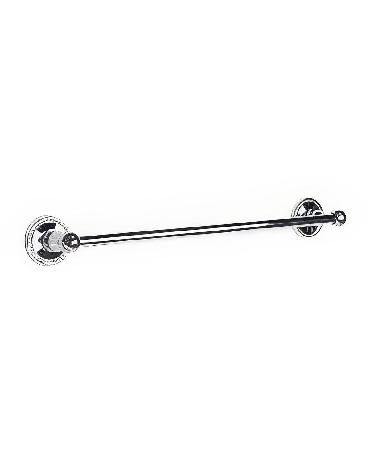 Century Hardware 81375-26 Aria towel bar in satin nickel, additional view
