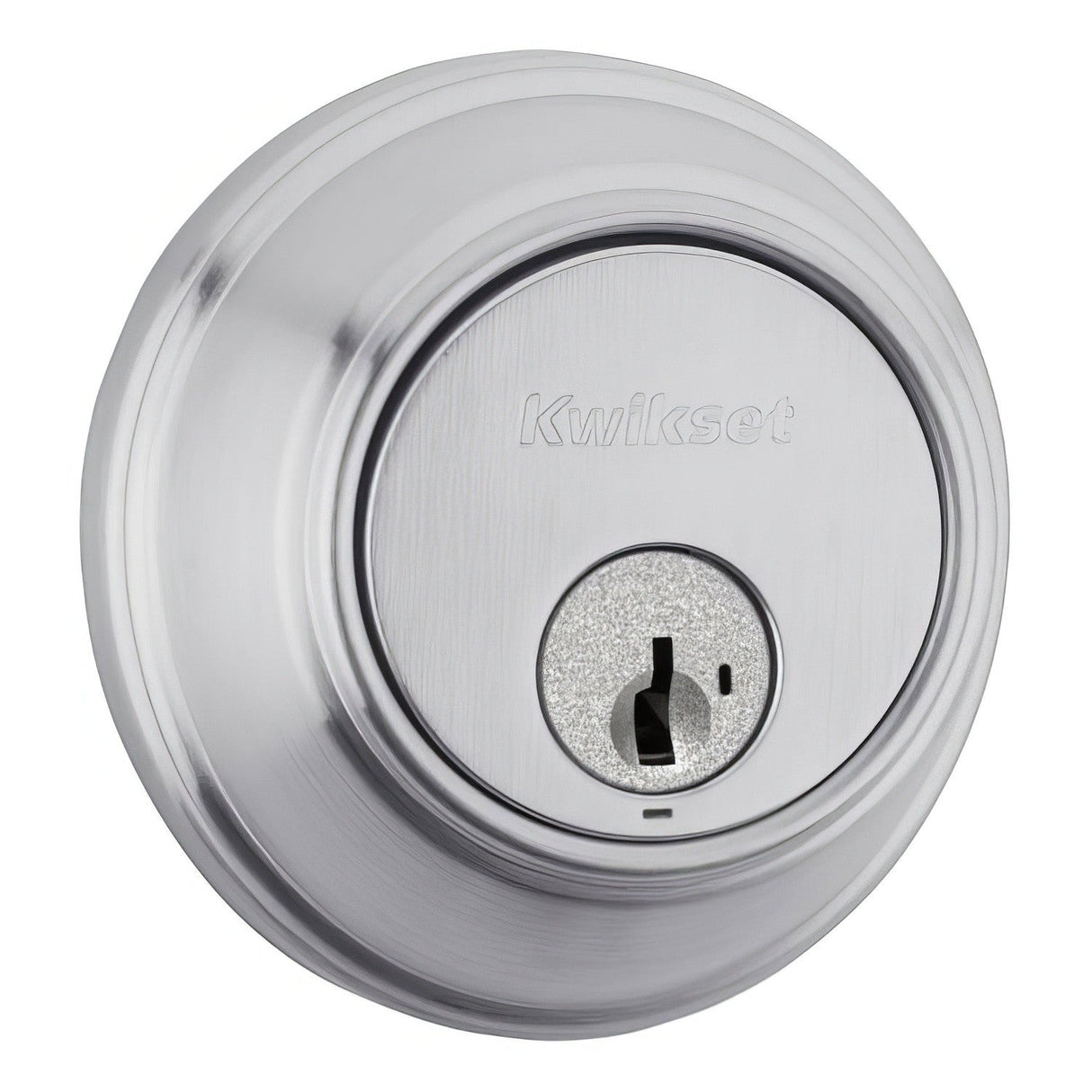 Kwikset 816-26DS satin chrome single cylinder deadbolt