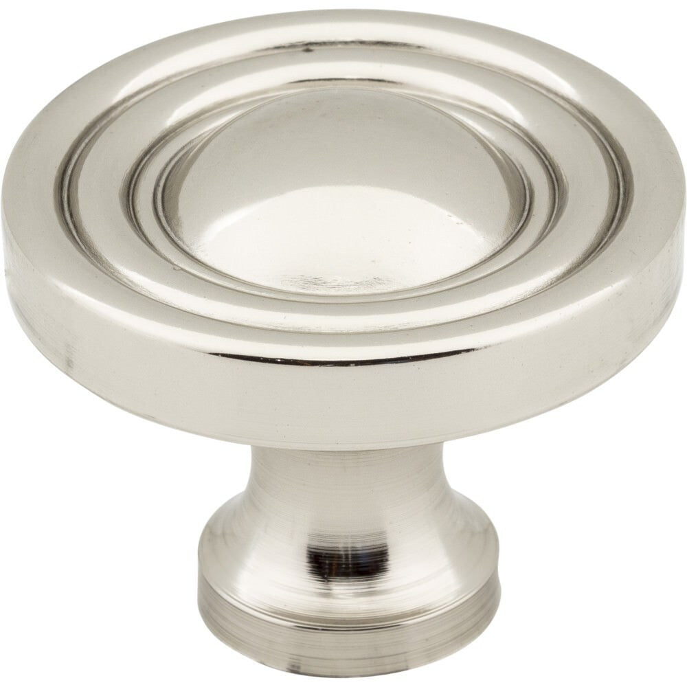 Jeffrey Alexander 818NI polished nickel cabinet knob