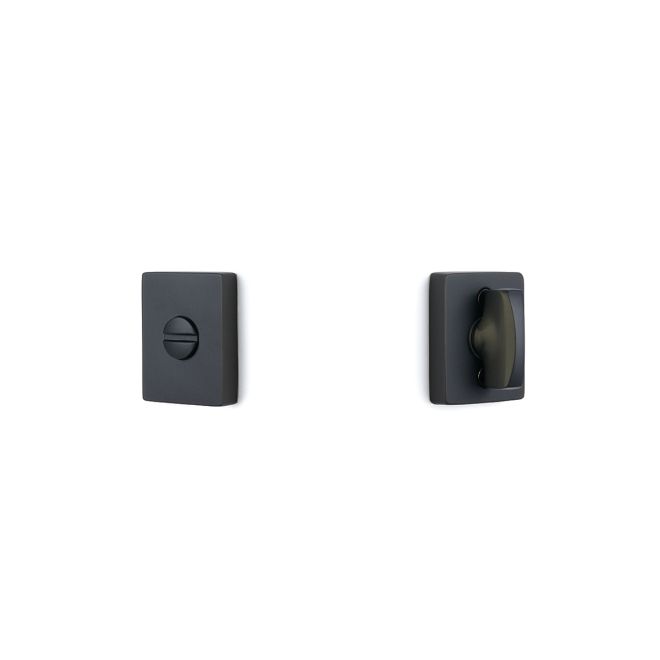 Emtek Thumbturn Privacy Lockset in Flat Black