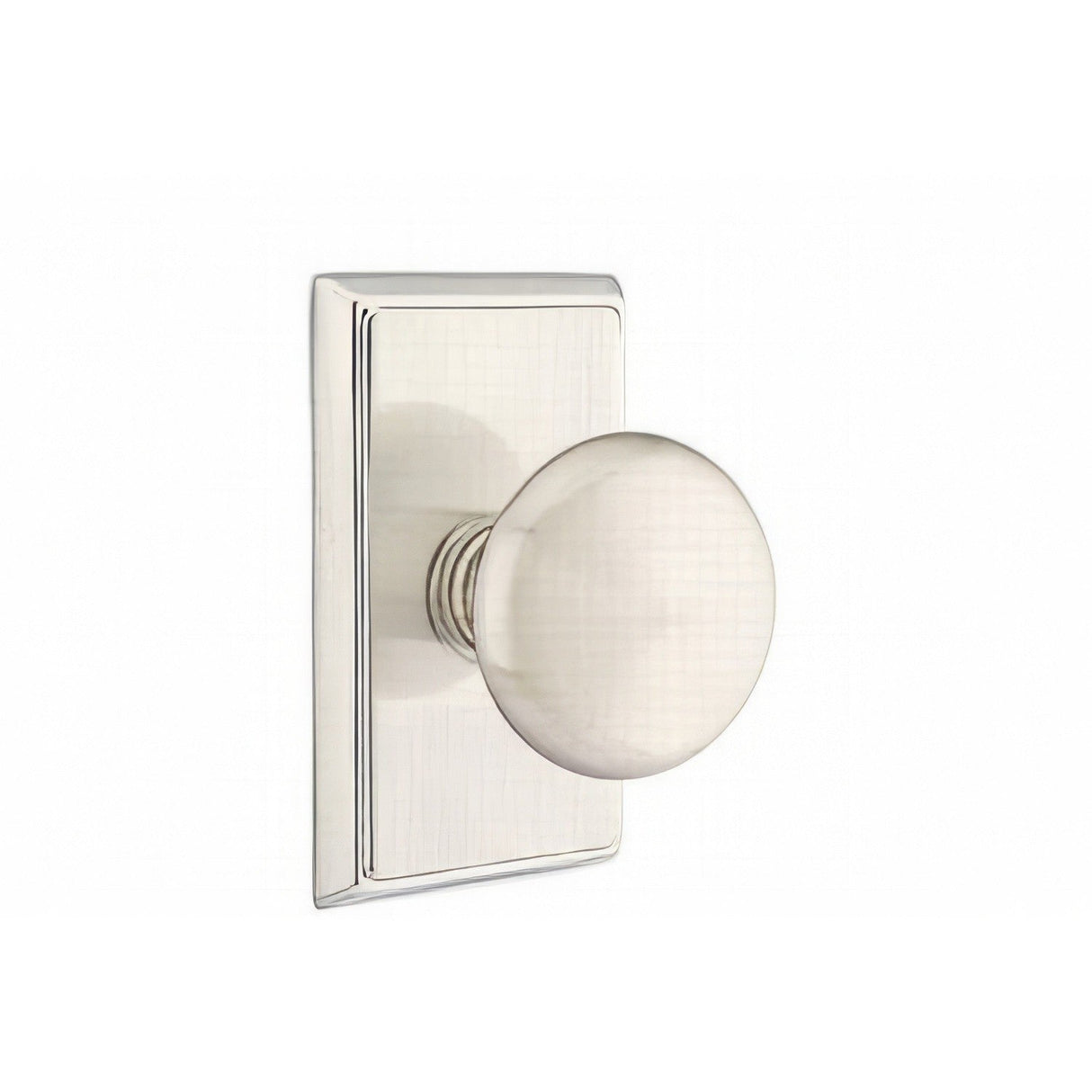 Emtek 8221PUS15 satin nickel privacy door knob