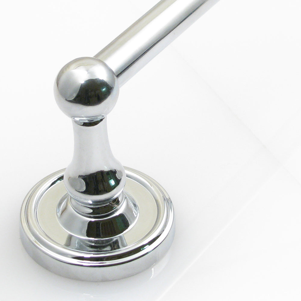 Rusticware 8224CH polished chrome towel bar