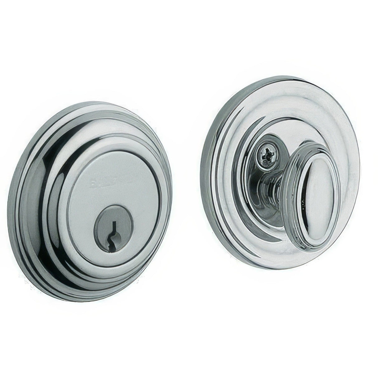 Baldwin 8231260 polished chrome single cylinder deadbolt